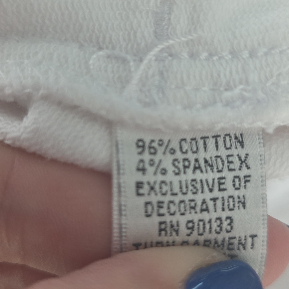 White Denim Rhinestone Jacket - Picture 7 of 7